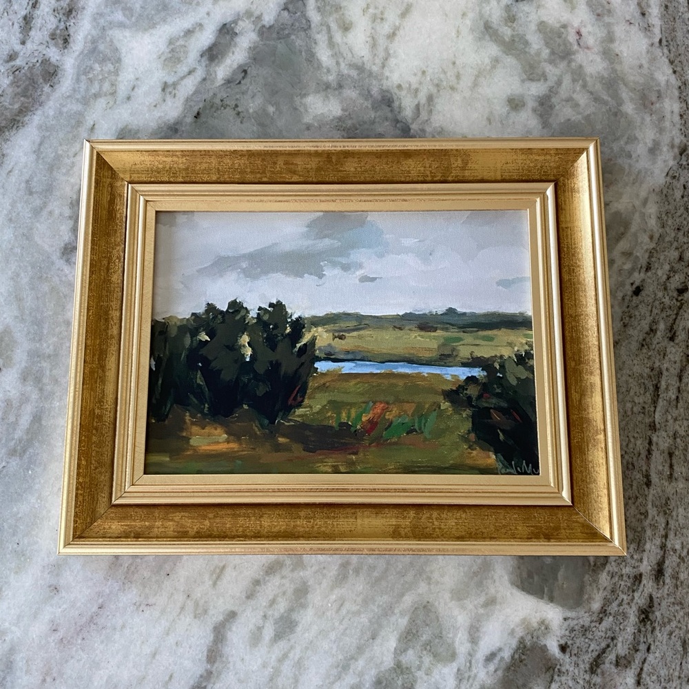 Studio McGee 11”x14” Framed Canvas with Antique Molding
